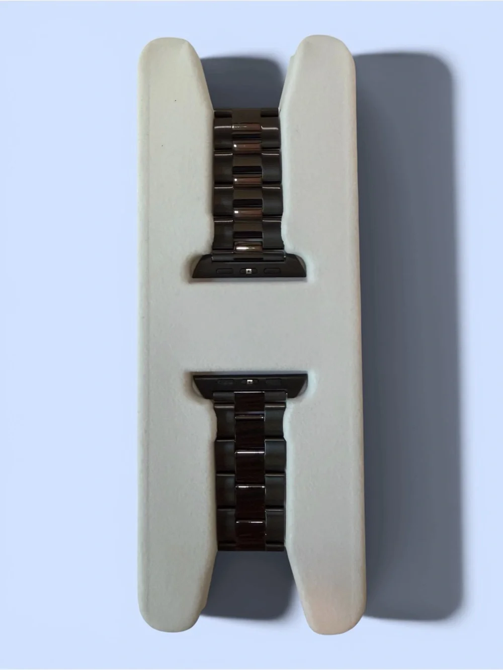 Premium Apple Watch Band Black Metal Link Stainless‎ Steel Strap 42mm Models NEW